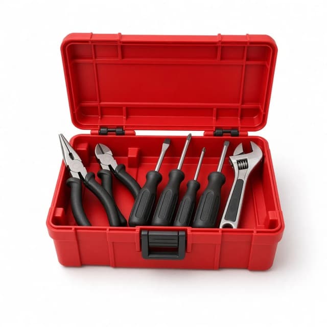 Caisse à outils à main 100 pièces